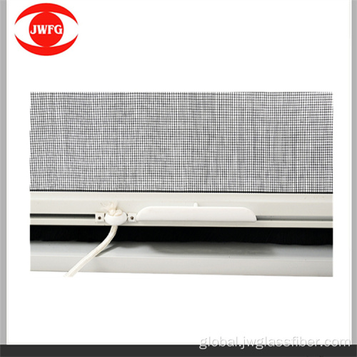 Solar Screen Aluminum Window Aluminium Frame Dust Proof Roller Mosquito Window Screen Manufactory